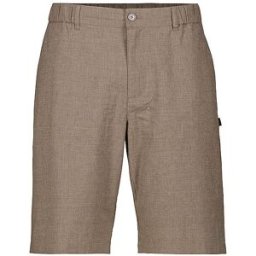 Meru Pantalones cortos de hombre Valence cáñamo Bermuda marrón L