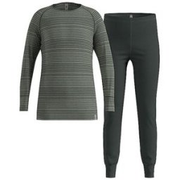 Odlo Ropa interior funcional para niños Active Warm ECO gris 152
