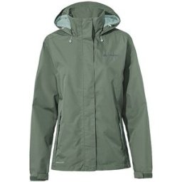 Vaude Chaqueta de lluvia Escape Light para mujer verde 44