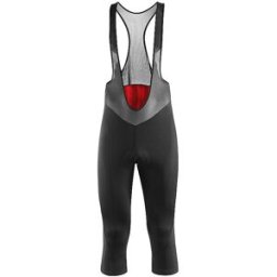 Löffler Culote de ciclismo para hombre Basic Gel 3/4 negro 52