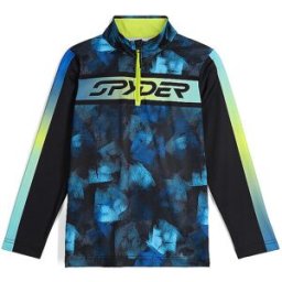 Spyder Camiseta interior con cremallera Jacobs para niño azul 158