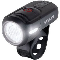 Sigma Faro delantero de batería para bicicleta Aura 45 negro