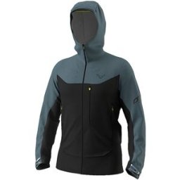 Dynafit Chaqueta softshell de esquí de travesía para hombre Radical con capucha gasolina L