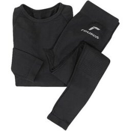 Reusch Conjunto de ropa interior funcional para niños negro 134-140