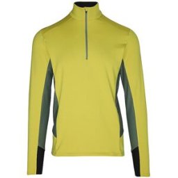 Löffler Camiseta interior de hombre Midlayer Tech-Stretch amarillo 56