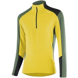 Löffler Camiseta interior con cremallera para hombre HARLEY TRANSTEX® amarillo 48
