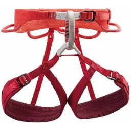 Petzl Arnés de escalada para mujer Luna rojo S