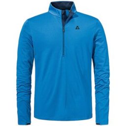 Schöffel Camiseta interior con cremallera para hombre Style Pine azul 56