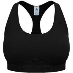 Odlo Sujetador deportivo para mujer Ascent Performance Wool Medium Support negro L