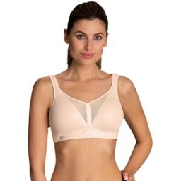 Anita Sujetador deportivo para mujer Air Control Deltapad High Support beige 80C