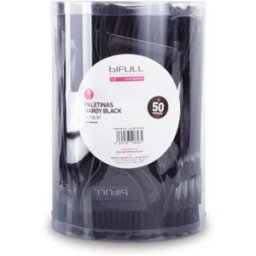 Bifull Cubo 50 Paletinas de Tinte Negro
