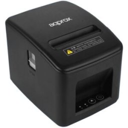 Impresora de Tickets Approx appPOS80AM-USBLAN/ Térmica/ Ancho papel 80mm/ USB-Ethernet-RJ11/ Negra