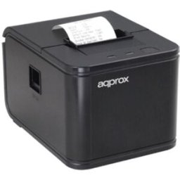 Impresora de Tickets Approx appPOS58AU/ Térmica/ Ancho papel 58mm/ USB/ Negra