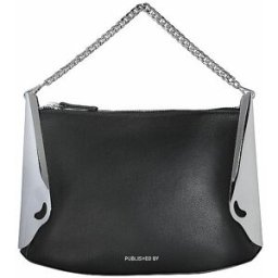 Published By Bolso de cuero - Bolso bandolera ALL DAY BAG negro