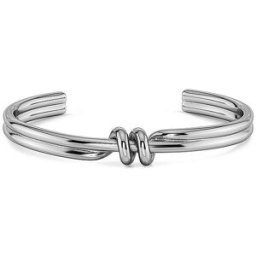 Edblad Brazalete giratorio de acero plata L