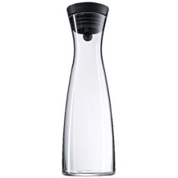 Wmf Jarra de agua BASIC 1,5 l de vidrio / Negro transparente