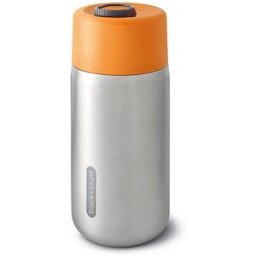 Black+blum Termo - Vaso de acero inoxidable para llevar 340 ml Naranja/Acero inoxidable naranja