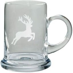 Gmundner Keramik Jarra de cerveza HIRSCH 0,3 l transparente
