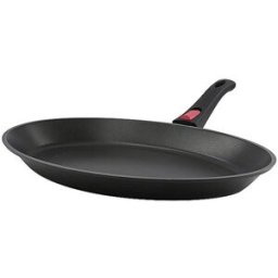 Kelomat Sartén para pescado PROFI 39x27cm acero inoxidable / antiadherente negro
