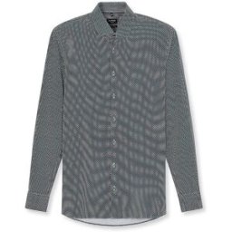 Olymp No.6 Camisa Slim Fit verde 43