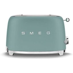SMEG Tostadora de 2 rebanadas TSF01EGMEU Verde Esmeralda verde