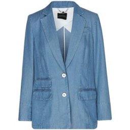 Marc Cain Chaqueta vaquera azul claro 36