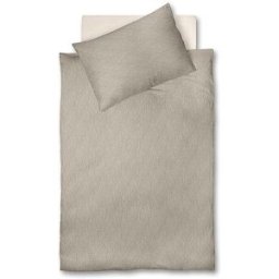 Fleuresse Ropa de cama de satén 70x90cm/140x220cm MODERN LIFE B Arena camel