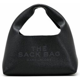 Marc Jacobs Bolso de cuero - Bolso de mano THE MINI SACK negro
