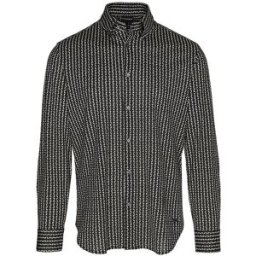 Emporio Armani Camisa Slim Fit negro M