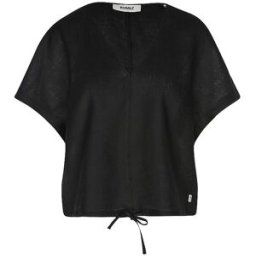 Ecoalf Blusa de lino DORA negro L