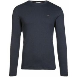 Tommy Jeans Camiseta de manga larga Slim Fit azul oscuro L