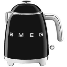 SMEG Mini hervidor de agua 0,8 l Estilo retro años 50 Negro KLF05BLEU negro