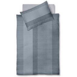Fleuresse Ropa de cama de satén MODERN CLASSIC 70x90cm / 140x220cm Urban Graphite gris