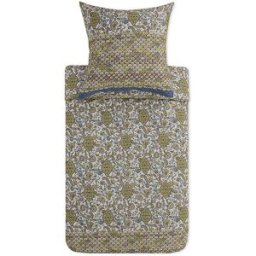 Bassetti Ropa de cama de satén TIGULLIO 70x90cm/140x220cm crema beige