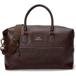 Ralph Lauren Bolso de cuero - Weekender marrón