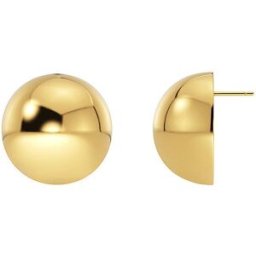 Edblad Pendientes BEAD STUDS Maxi Oro oro
