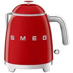 SMEG Mini hervidor de agua 0,8l Estilo retro años 50 Rojo KLF05RDEU rojo