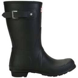 Hunter Boot Botas de agua ORIGINAL SHORT BOOT azul oscuro 36