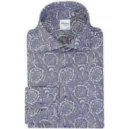 Stenströms Camisa Slim Fit azul oscuro 41