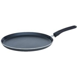 Kelomat Crepes-Chef Sartén para crepes de 28 cm antiadherente gris