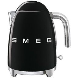 SMEG Hervidor de agua estilo retro años 50 1,7 l negro KLF03BLEU negro