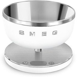 SMEG Báscula de cocina 500g Blanco/Mate blanco