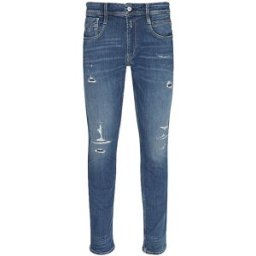 Replay Vaqueros Slim Fit ANBASS 573 BROKEN REPAIR azul 31/L32