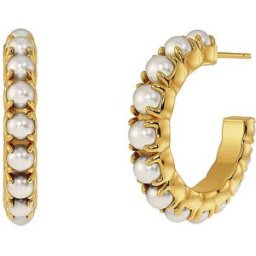 Edblad Pendientes LILO HOOPS Large Gold oro