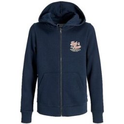 Jack & Jones Sudadera con cremallera para niño JJELOGO azul oscuro 152