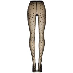 Wolford Medias de moda DAISY 20 DEN black / black negro S