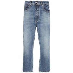 Jw Anderson Vaqueros Rectos 7/8 azul 36