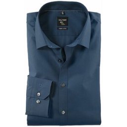 Olymp No.6 Camisa de negocios Super Slim azul 43
