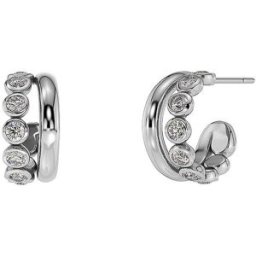 Edblad Pendientes GRACE Small steel plata