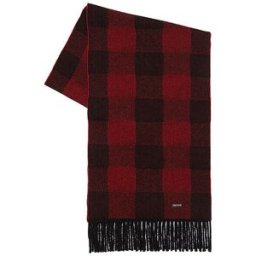 Dsquared2 Bufanda rojo oscuro